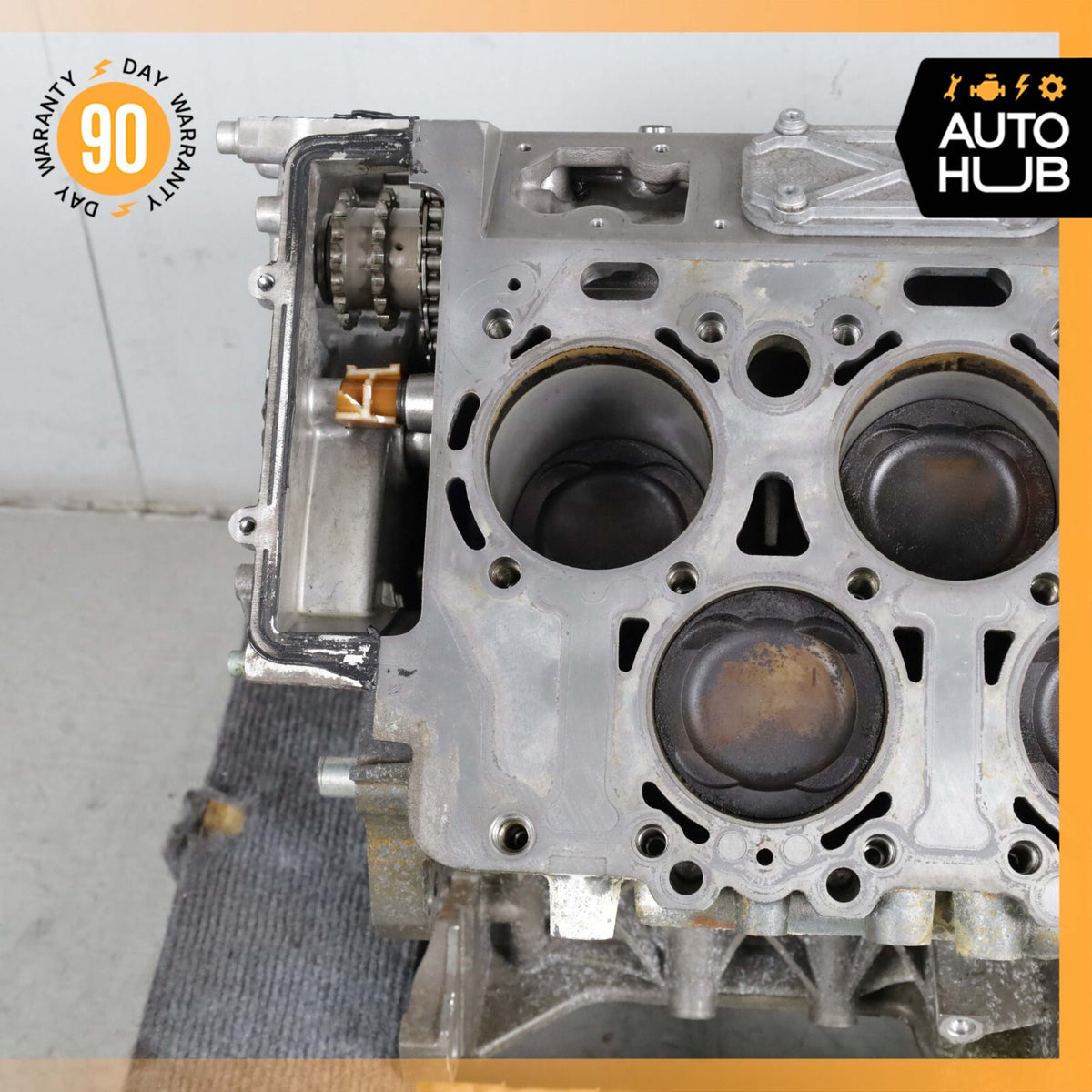 03-13 Bentley Continental GTC Flying Spur 6.0L Engine Motor Block OEM 52k - photo 8