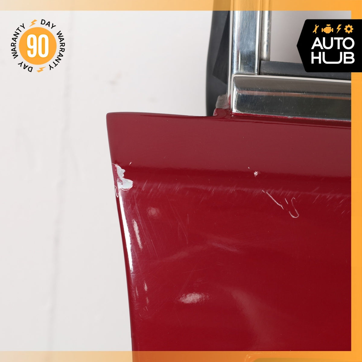 81-89 Rolls Royce Silver Spirit Spur Front Right Side Door Shell Red OEM 22k - photo 11