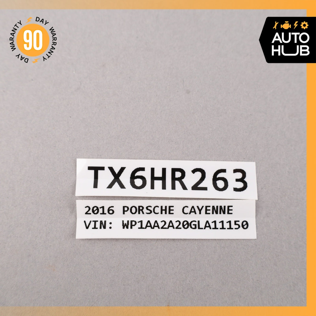 11-18 Porsche Cayenne 958 3.6L Oxygen O2 Sensor Lambda 03H906262R OEM - photo 8