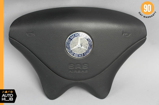 01-04 Mercedes R170 SLK320 SL500 Driver Steering Wheel Air Bag Airbag Black OEM - photo 1