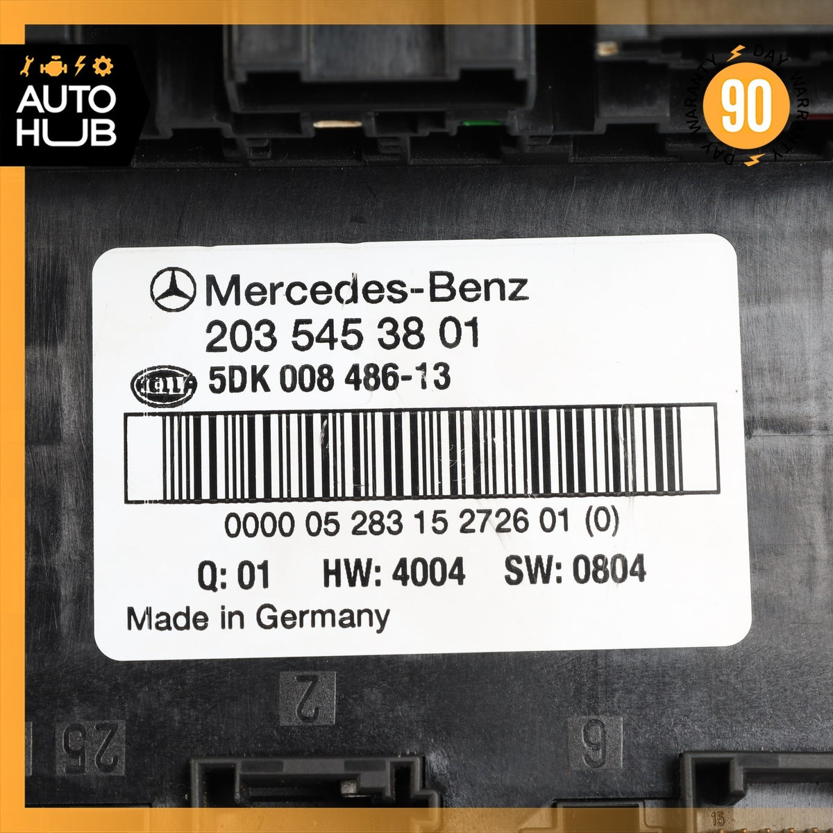 01-09 Mercedes W209 CLK350 CLK550 Rear SAM Module Relay Fuse Box OEM - photo 9