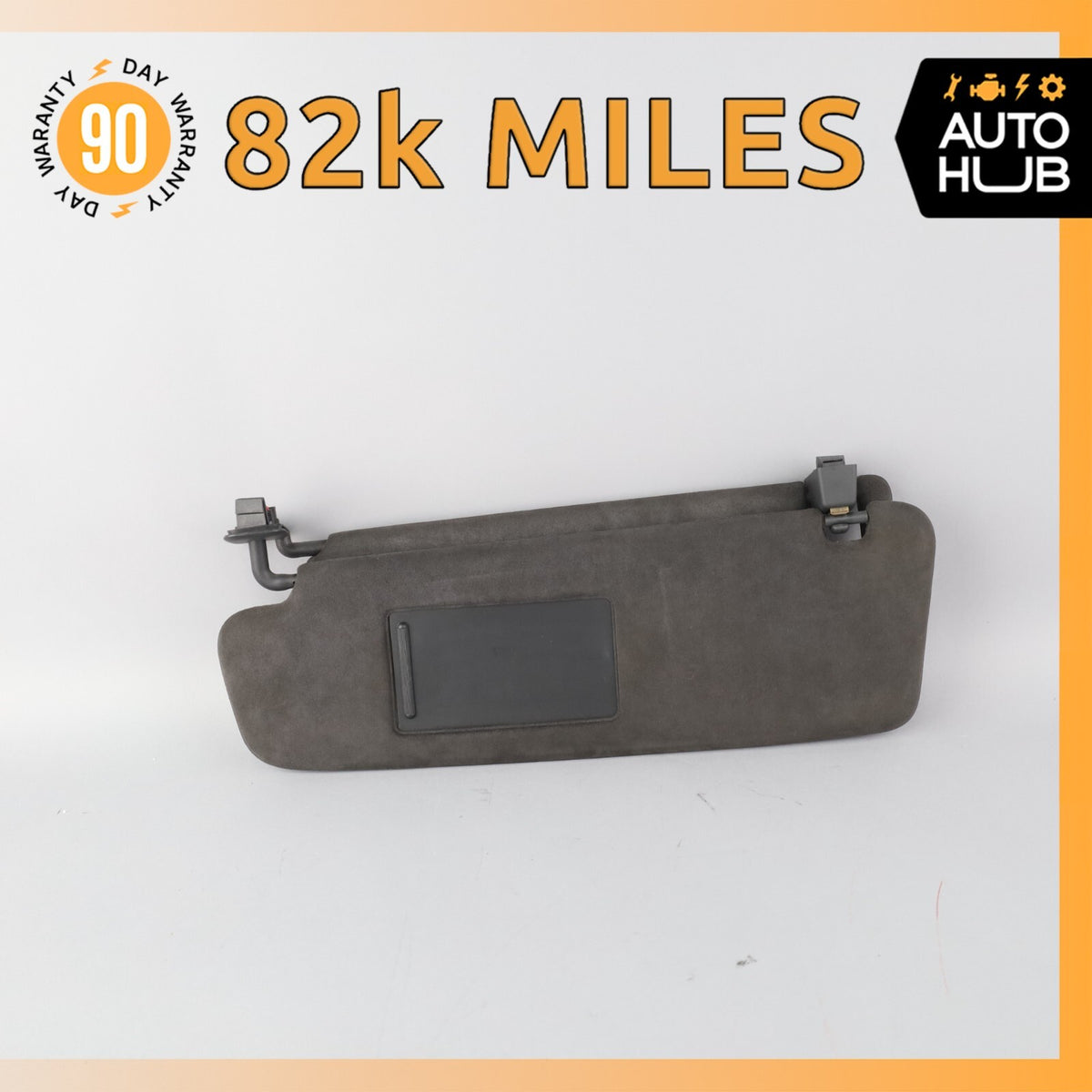 11-14 Porsche Cayenne 958 GTS Sun Visor Sunvisor Left Side Suede OEM 82k - photo 1