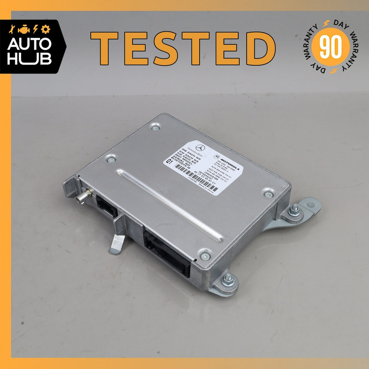07-10 Mercedes W221 S600 CL550 Bluetooth Communication Module 2168206726 OEM - photo 1