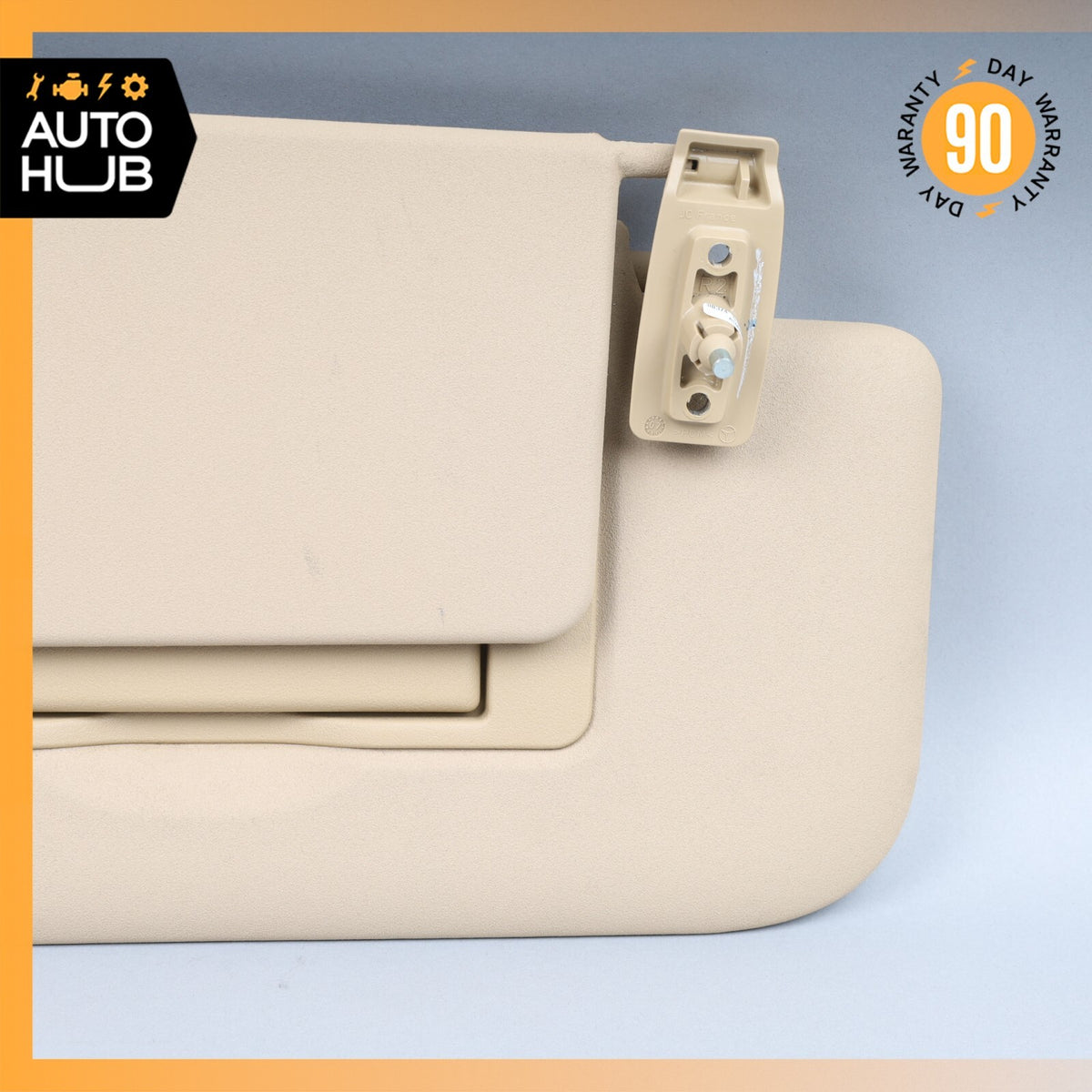 06-12 Mercedes W164 ML550 GL350 Sun Visor Sunvisor Front Right Side Beige OEM - photo 3