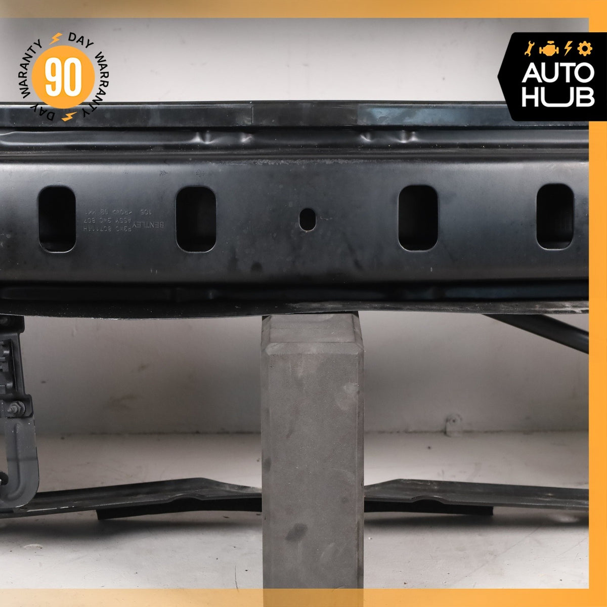 08-10 Bentley Continental GTC GT 6.0L Front Radiator Support Bar Frame OEM 43k - photo 6