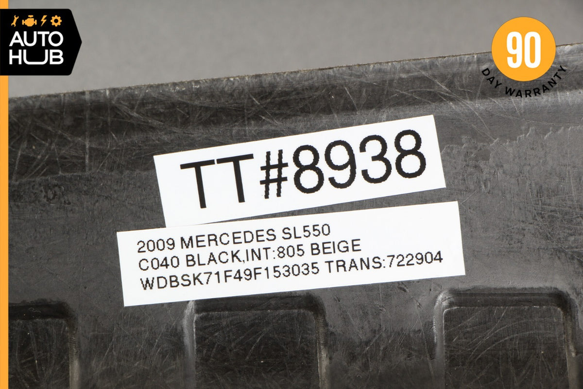 07-12 Mercedes R230 SL550 Front Right Side Interior Trim Panel A Pillar OEM 79k - photo 12