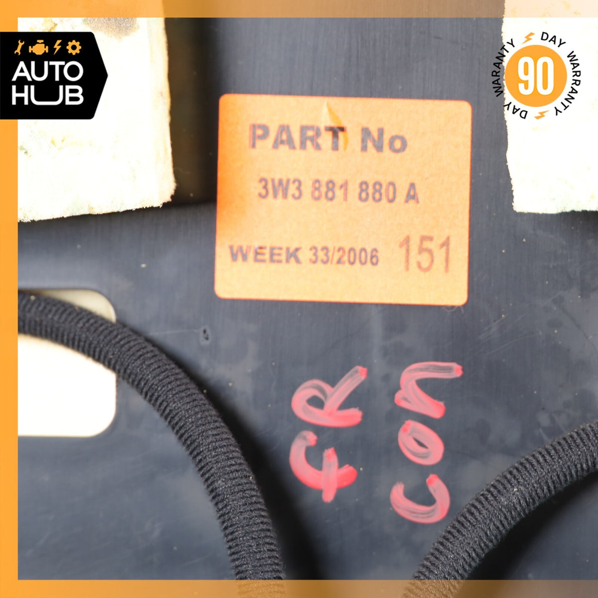 07-09 Bentley Continental GT GTC Front Right Side Seat Upper Back Cushion OEM - photo 17