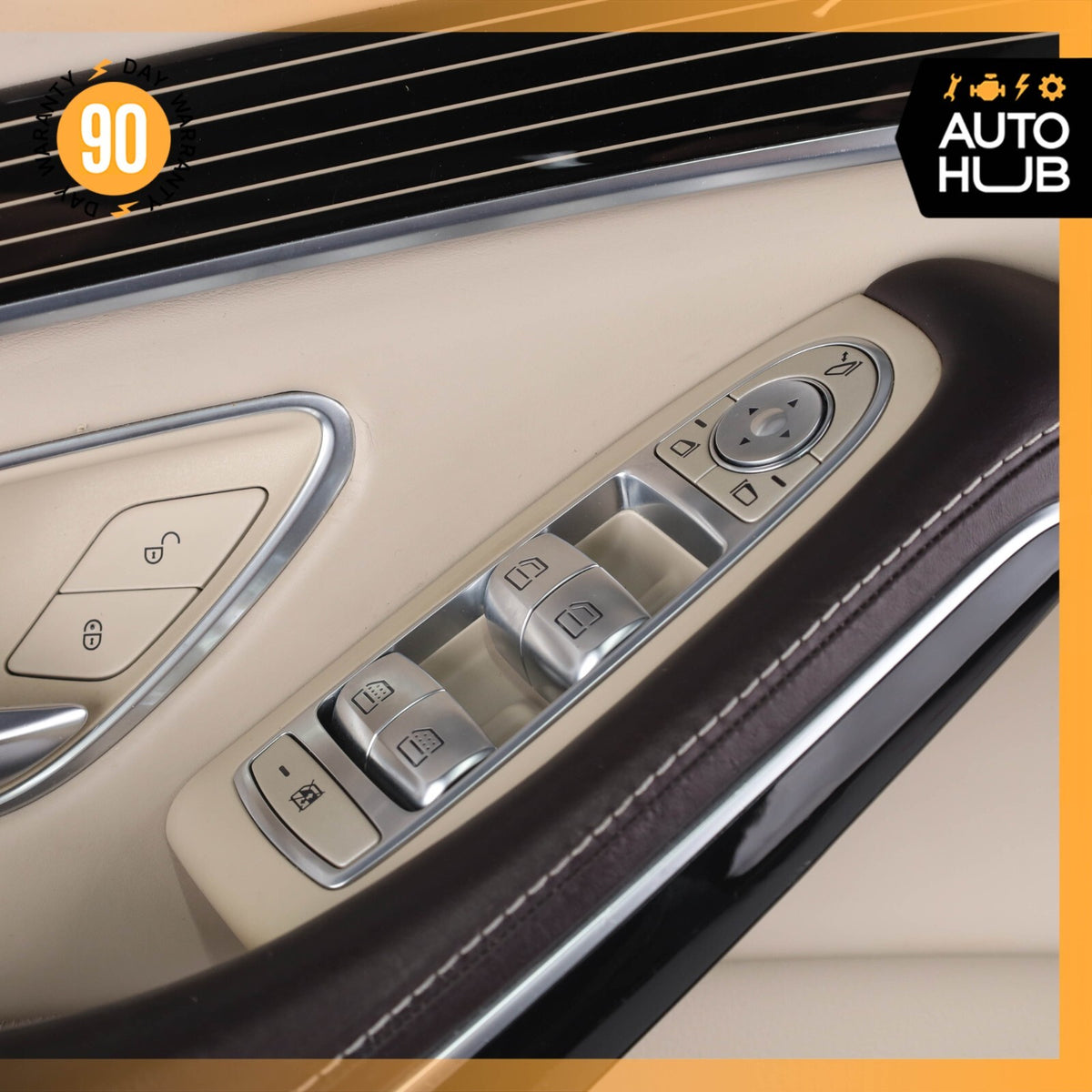 14-20 Mercedes W222 Maybach S600 S550 Front Left Side Door Panel Designo OEM 57k - photo 11