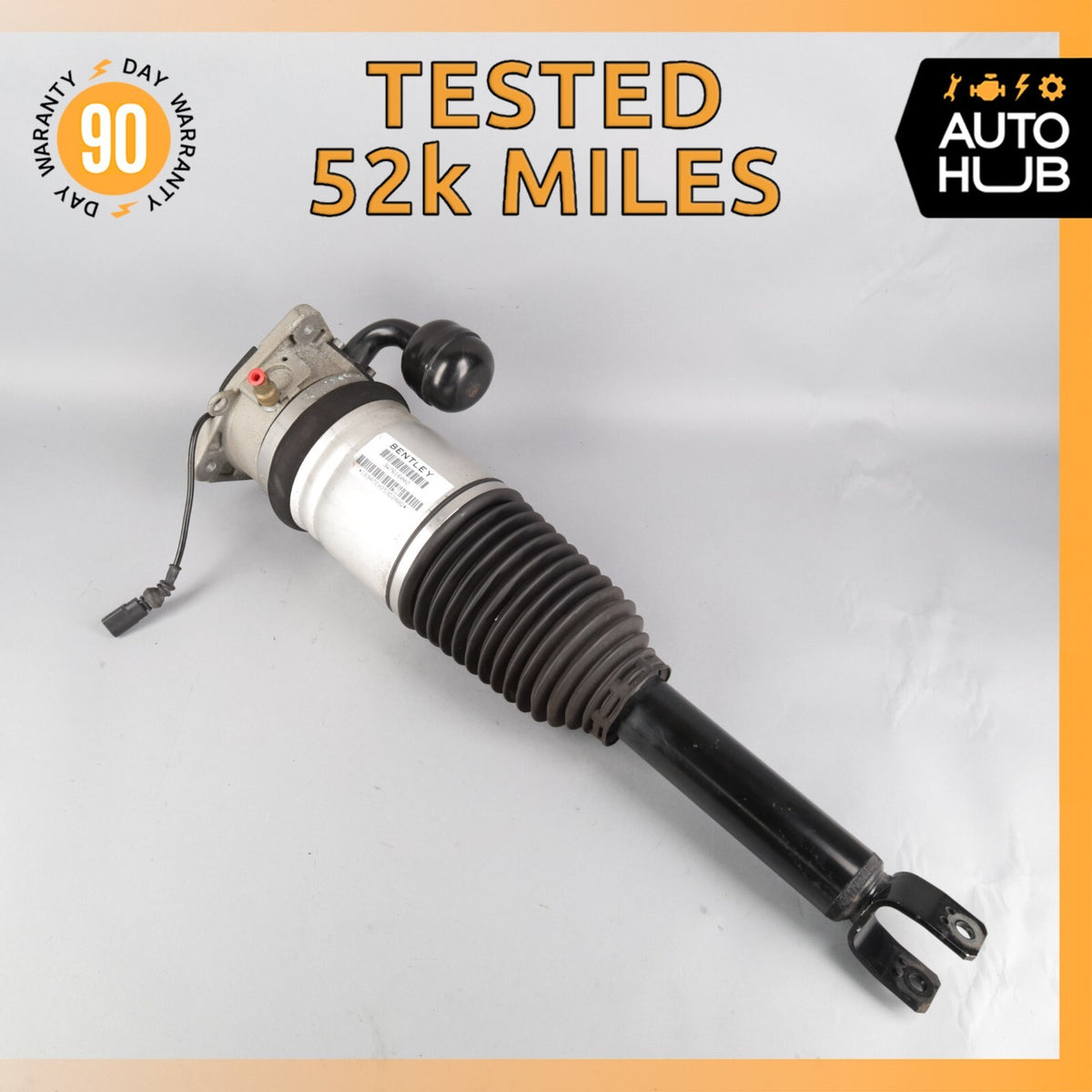 07-11 Bentley Continental GTC Rear Right Side Air Ride Air Shock Strut OEM 52k - photo 1