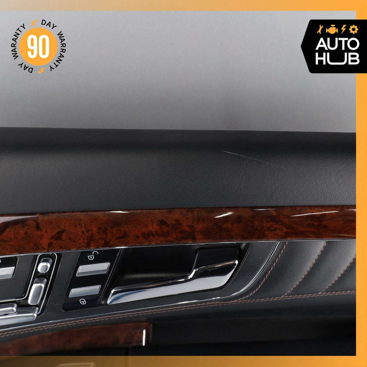 10-13 Mercedes W221 S600 S63 Front Right Side Interior Door Panel Exclusive OEM - photo 10
