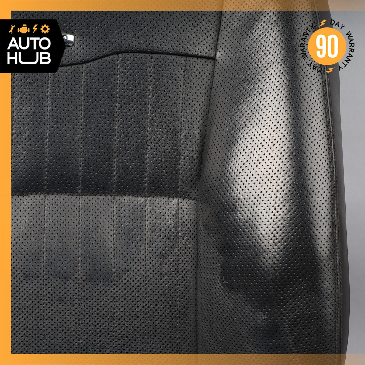 07-09 Mercedes W221 S600 Front Left Driver Side Seat Upper Back Cushion OEM - photo 3