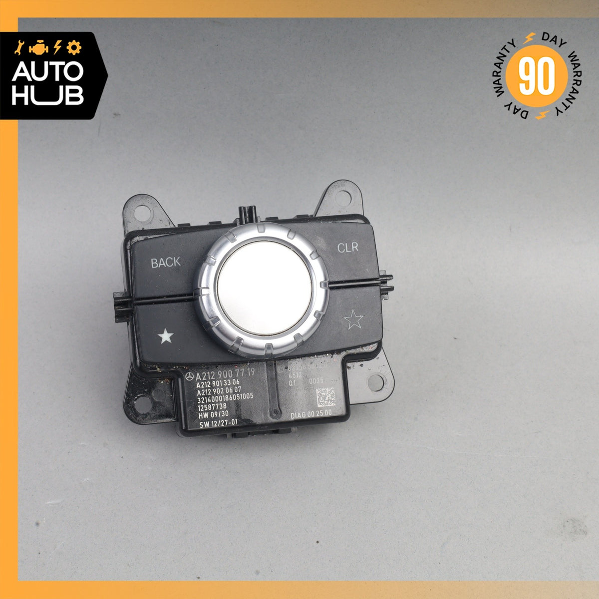 14-17 Mercedes W207 E400 E550 Console Head Unit Controller Knob Multi Switch OEM - photo 13