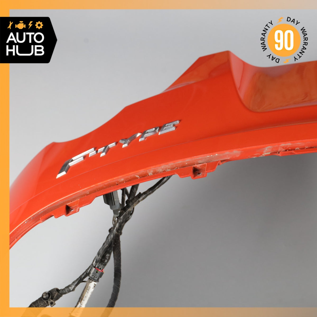 14-20 Jaguar X152 F-Type Rear Bumper Cover Assembly OEM 21k - photo 10
