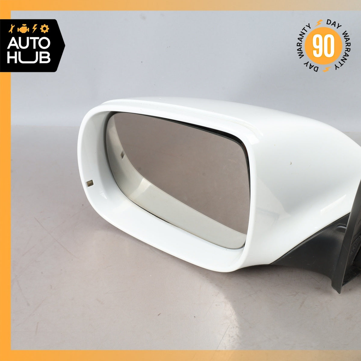 09-14 Audi 8R Q5 SQ5 Front Left Side Rear View Mirror White OEM - photo 3