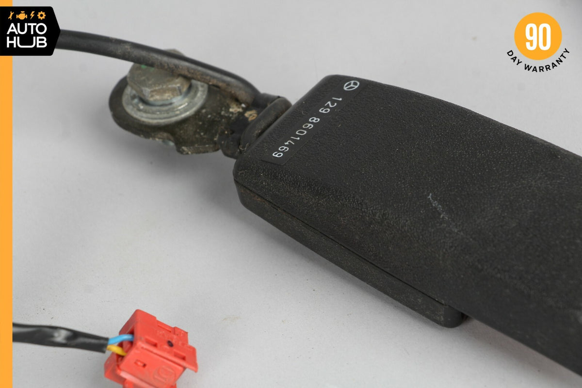 90-02 Mercedes R129 300SL SL500 Right Passenger Seat Belt Seatbelt Buckle OEM - photo 3