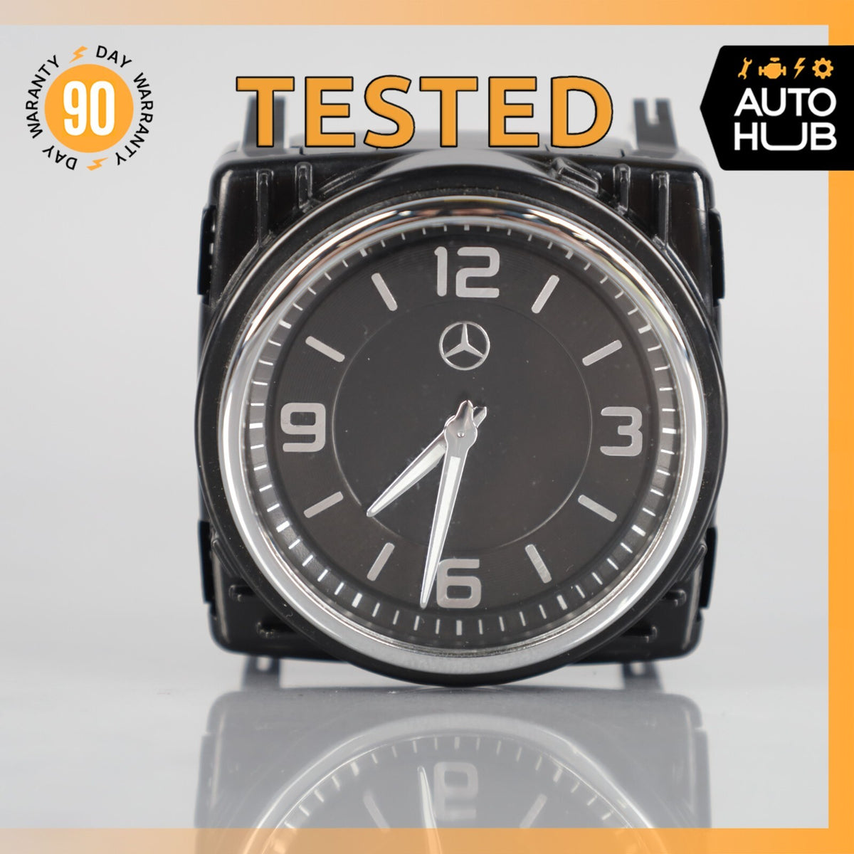 14-15 Mercedes W222 S550 S600 Center Dash Vent Clock 2228270000 OEM - photo 1