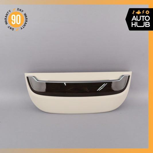 BMW G12 750Li Front Left or Right Seat Upper Back Cover Wood 52107406029 OEM - photo 1