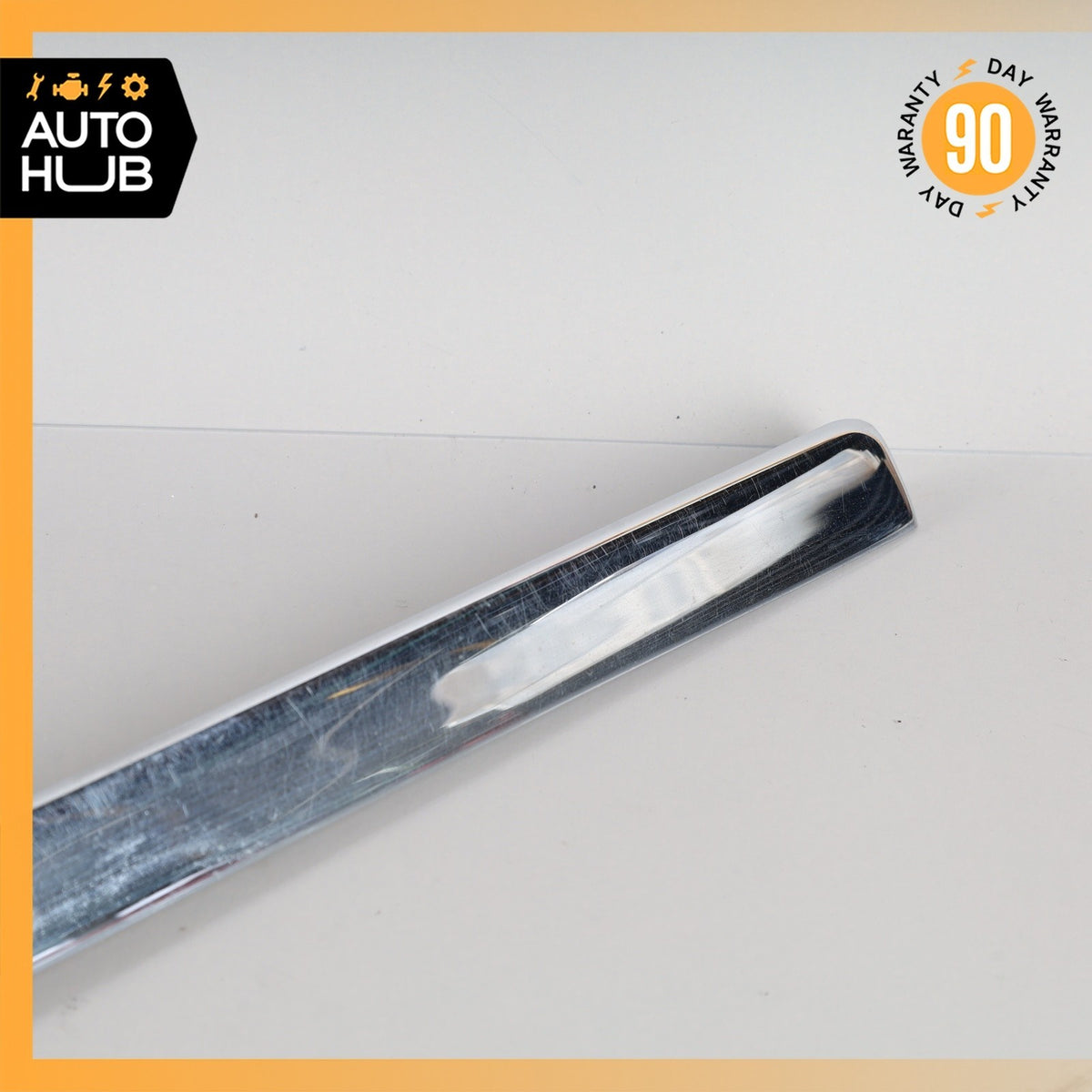 Rolls Royce Silver Spirit Spur Trunk Lid Lower Molding Chrome OEM - photo 4