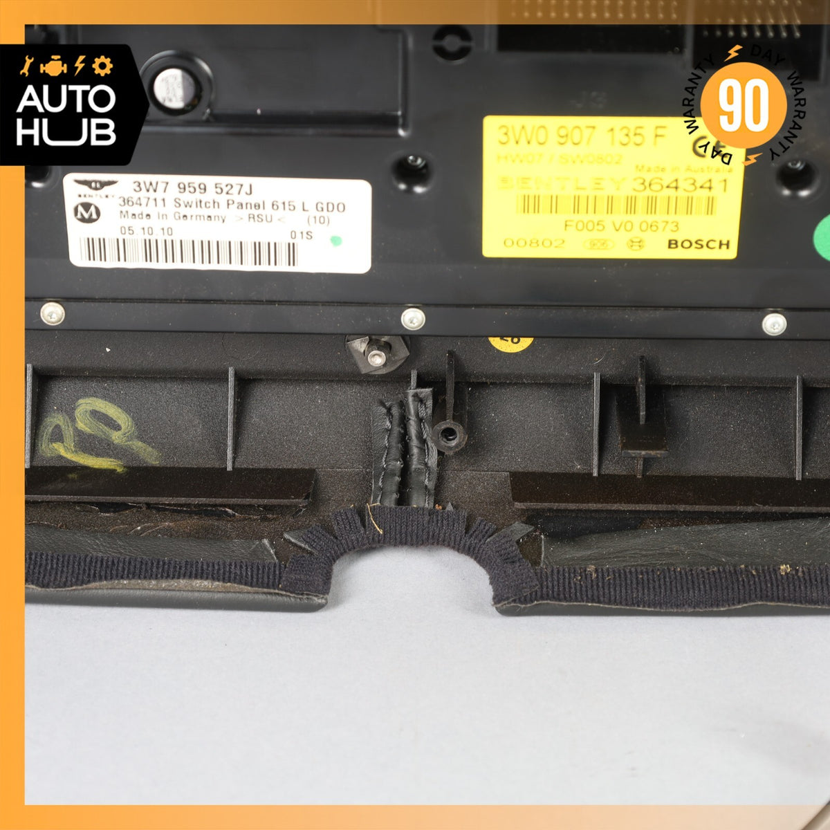 07-11 Bentley Continental GTC Convertible Overhead Dome Light Control OEM 59k - photo 15