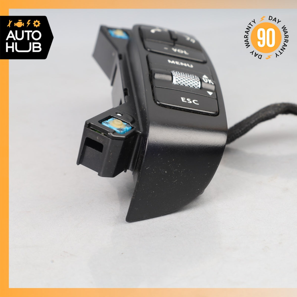 03-12 Bentley Continental GT Right Steering Wheel Control Switch Button OEM - photo 4
