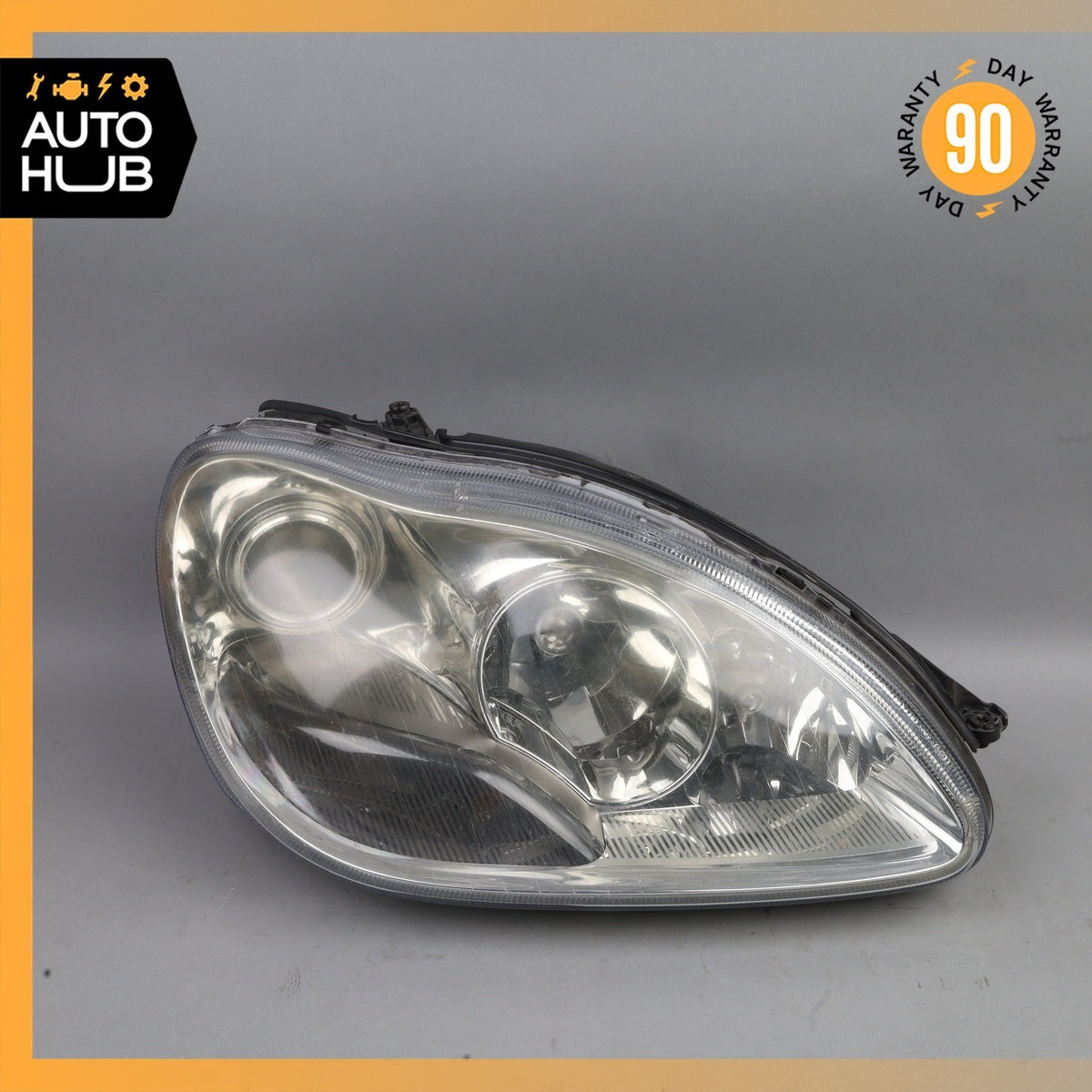 03-06 Mercedes W220 S350 S430 S500 Right Headlight Lamp Halogen OEM - photo 2