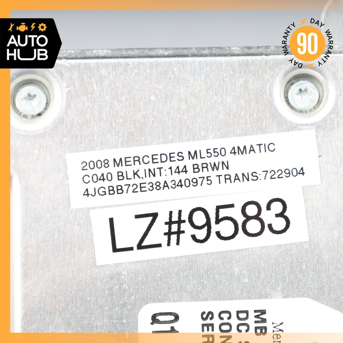 06-12 Mercedes W164 ML550 ML63 E350 Communication Control Module 2198202626 OEM - photo 8