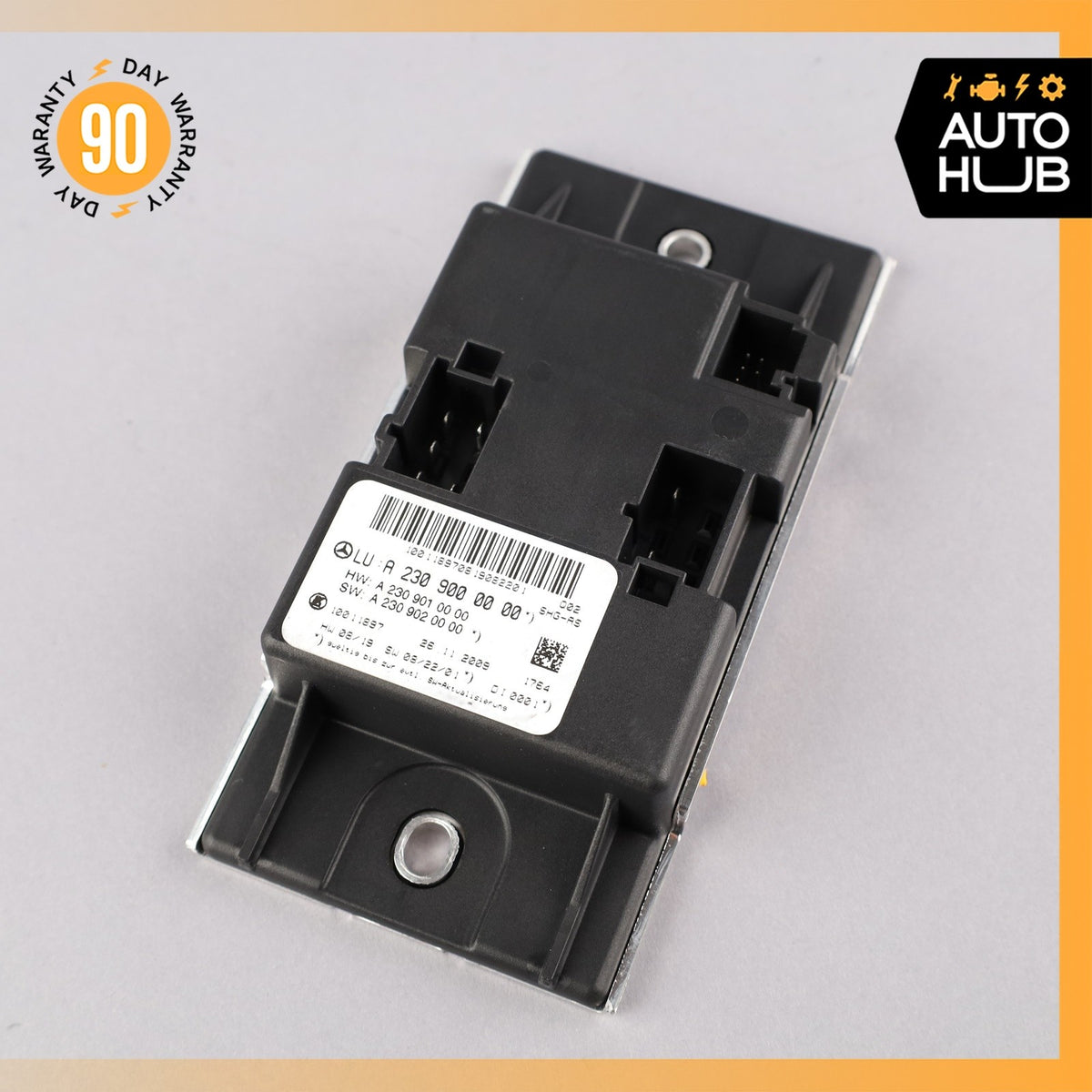 09-12 Mercedes R230 SL550 SL55 AMG Seat Airscarf Control Module 2309000000 OEM - photo 2