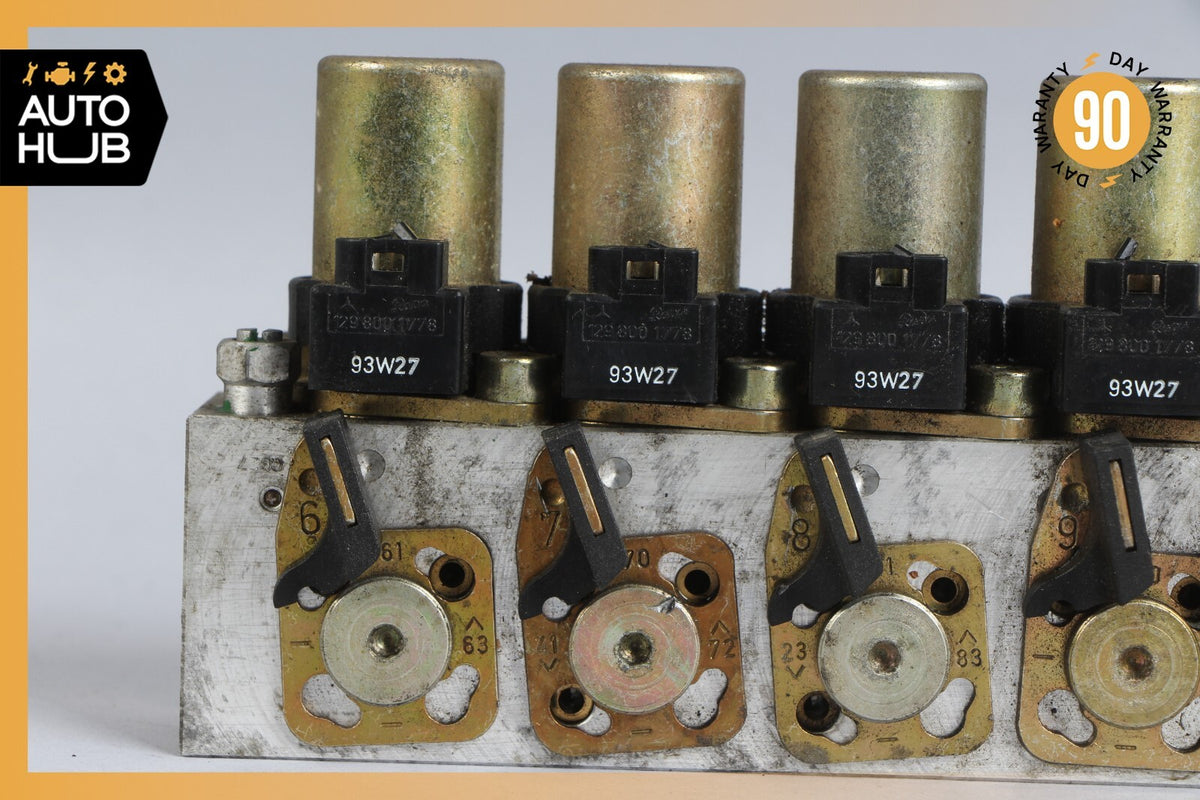 90-02 Mercedes R129 300SL SL500 Left Side Top Hydraulic Valve Block Solenoid OEM - photo 2