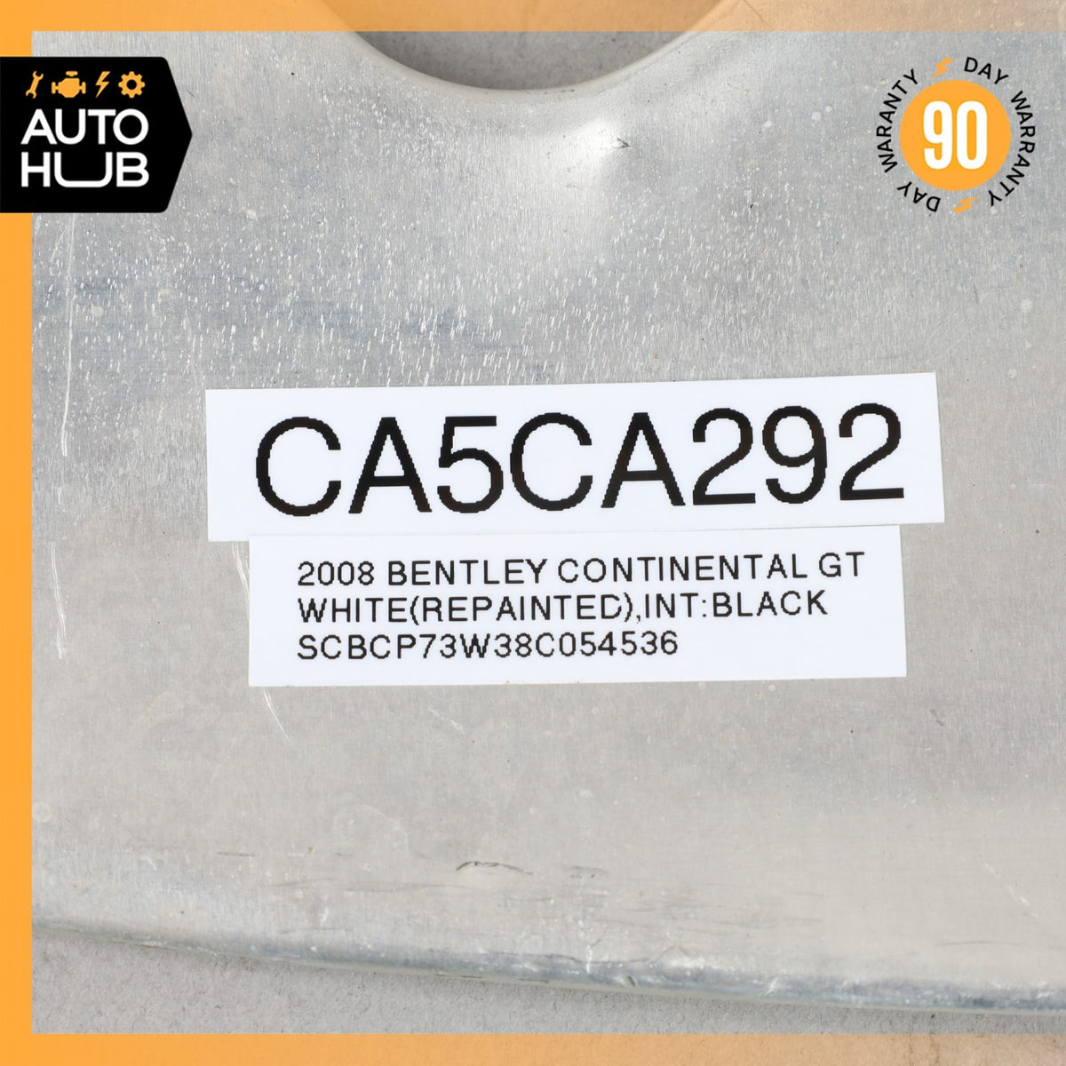 03-12 Bentley Continental GTC Transmission Left Side Heat Shield Plate OEM 87k - photo 10