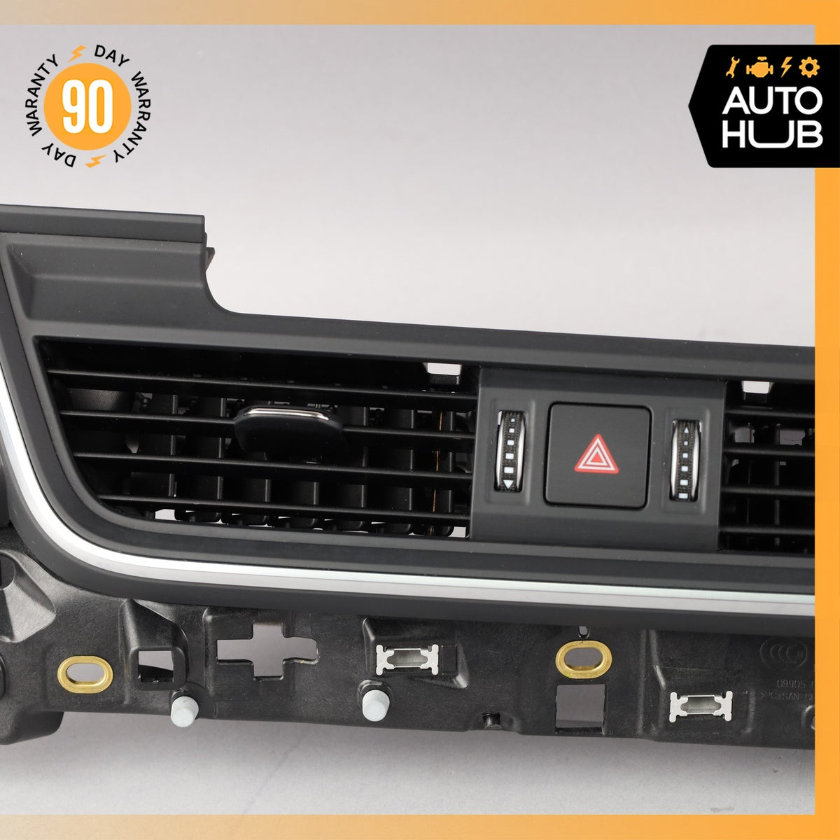 18-20 Audi FY Q5 Dashboard Center A/C AC Air Vent Panel 80B820902 OEM - photo 3
