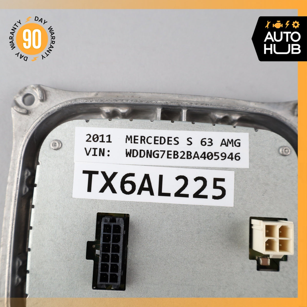 Mercedes W221 S63 AMG CL550 LED Headlight Xenon Low Beam Ballast Module OEM 68k - photo 10
