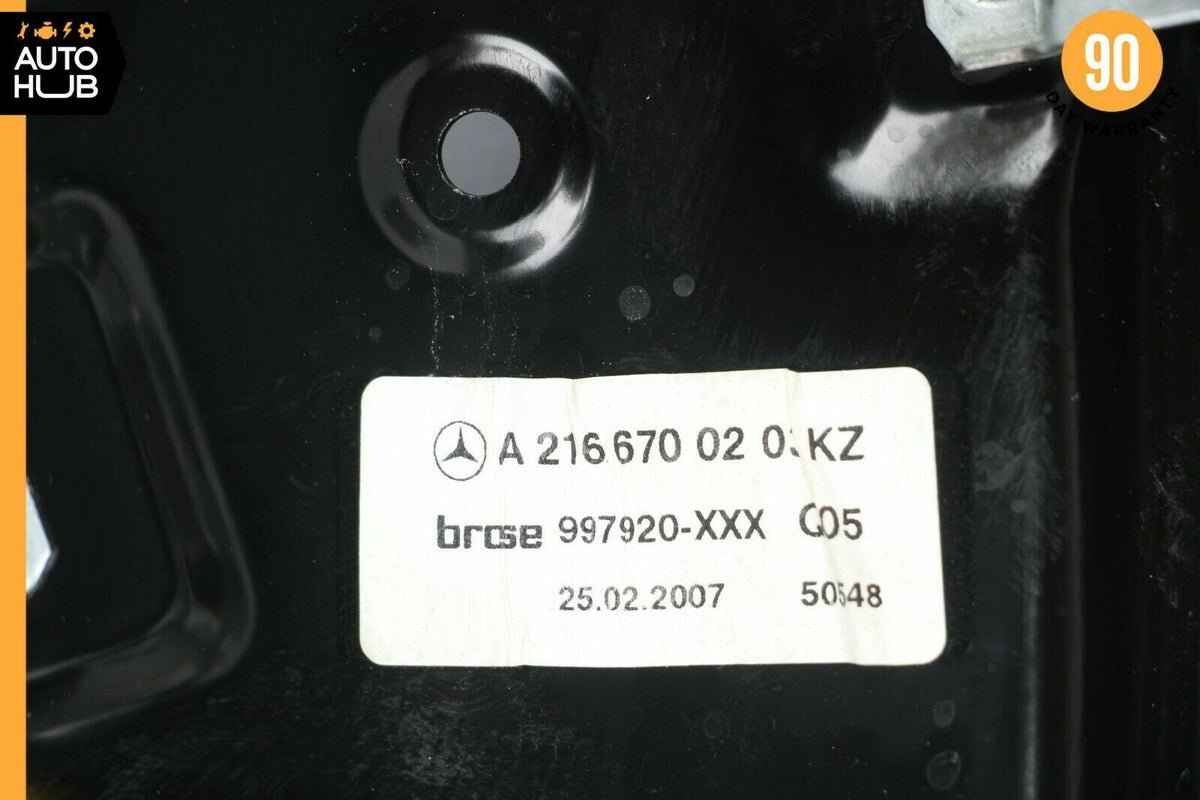07-14 Mercedes W216 CL550 CL63 AMG CL600 Rear Right Window Regulator Motor OEM - photo 11
