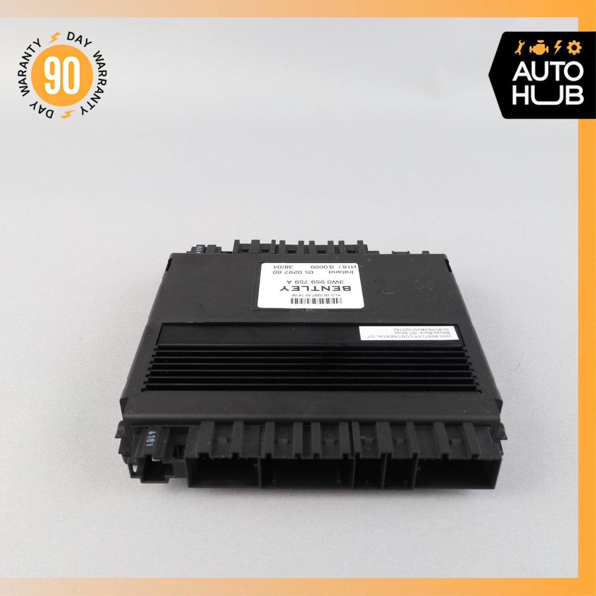 03-11 Bentley Continental GT GTC Front Right Side Seat Control Module OEM 81k - photo 3