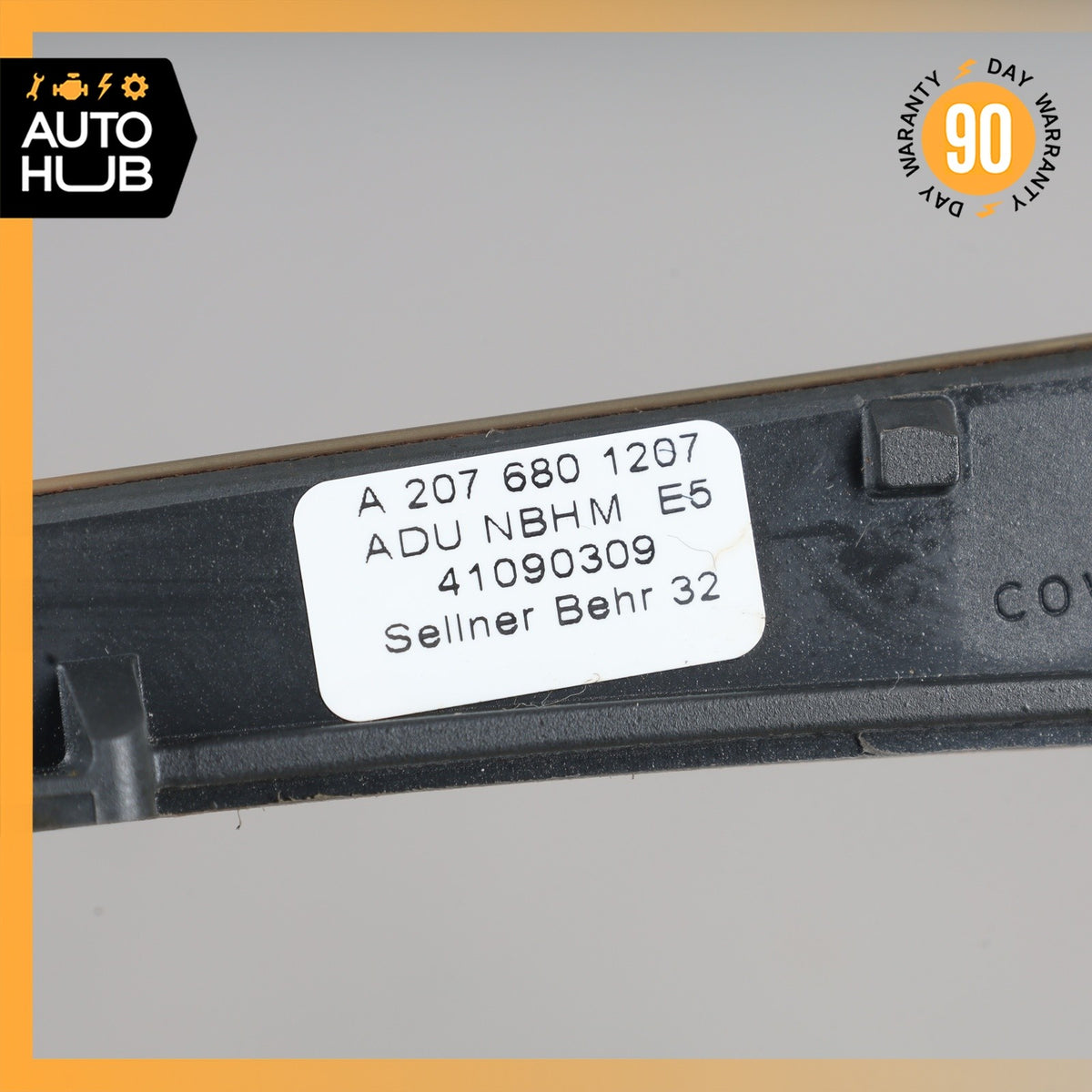 08-15 Mercedes W207 E550 E350 Center Console Shift Shifter Bezel Trim OEM - photo 9