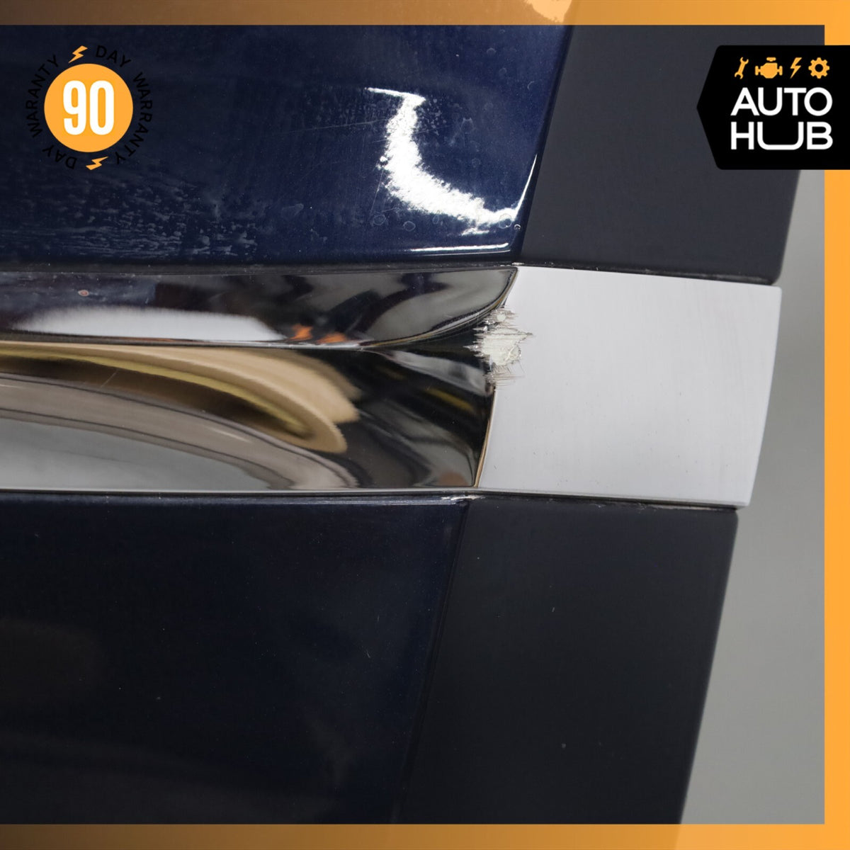 12-15 Bentley Continental GTC Rear Bumper Cover Assembly w/ Park Assist OEM 71k - photo 7
