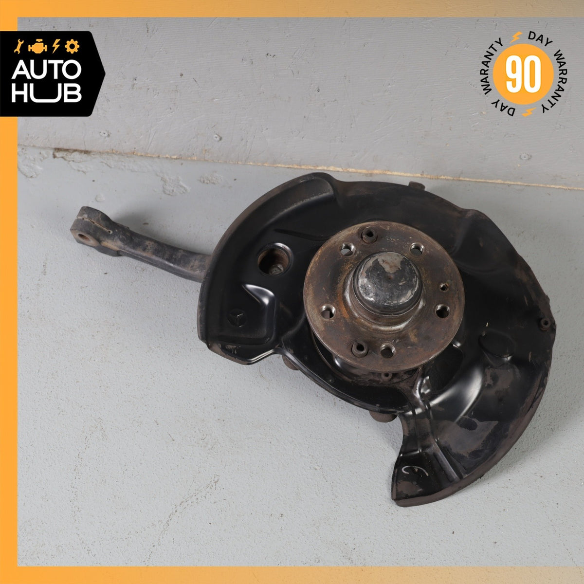Mercedes W140 300SE Front Left Side Spindle Knuckle Hub OEM - photo 2