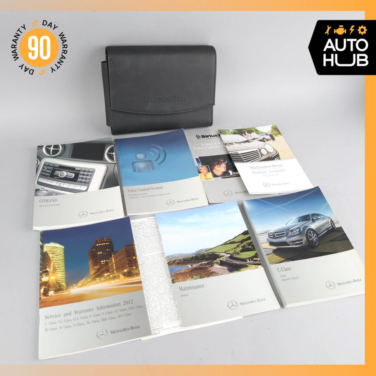 2012 Mercedes-Benz W204 C250 Owner's Manual Book Assembly OEM - photo 1