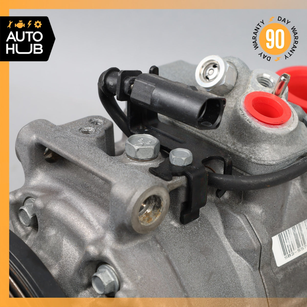 03-18 Bentley Continental GT GTC GT A/C Air Conditioning Compressor OEM 87k - photo 4