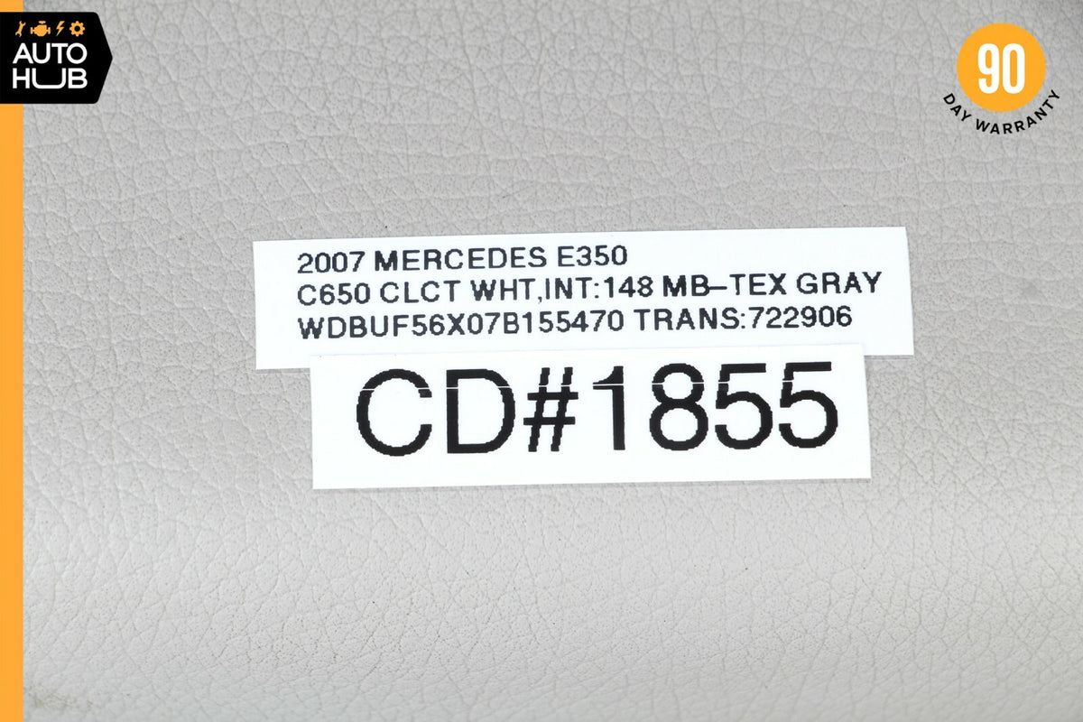 07-09 Mercedes W211 E350 E550 Seat Headrest Head Rest Left Or Right Side Gray - photo 11
