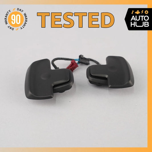 19-20 Mercedes W213 E300 E400 Steering Wheel Paddle Shifters Set OEM - photo 1
