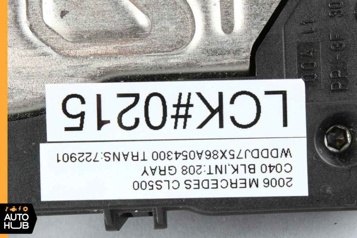06-11 Mercedes W219 CLS550 CLS55 Front Left Door Lock Latch Actuator 2197200135 - photo 10
