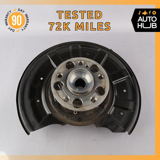 10-18 Mercedes W212 E350 CLS400 GLK350 Rear Left Side Spindle Knuckle Hub OEM - photo 1