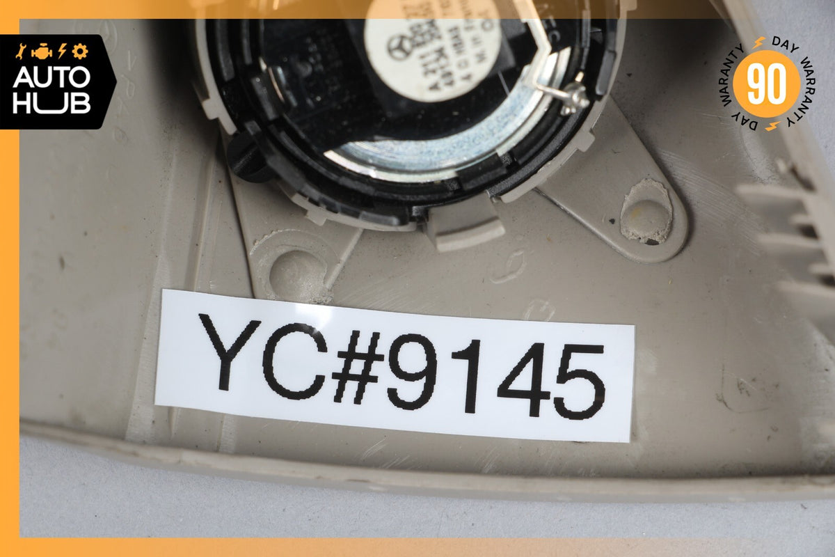 03-06 Mercedes W211 E500 E320 Tweeter Speaker Cover Right Side Beige OEM - photo 10