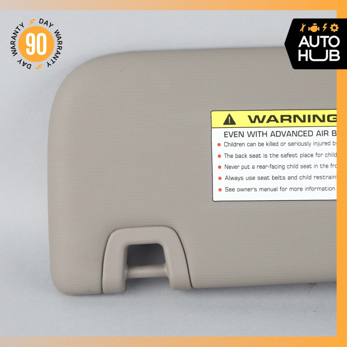 10-16 Porsche Panamera 970 Right Passenger Side Sun Visor Sunvisor OEM - photo 3