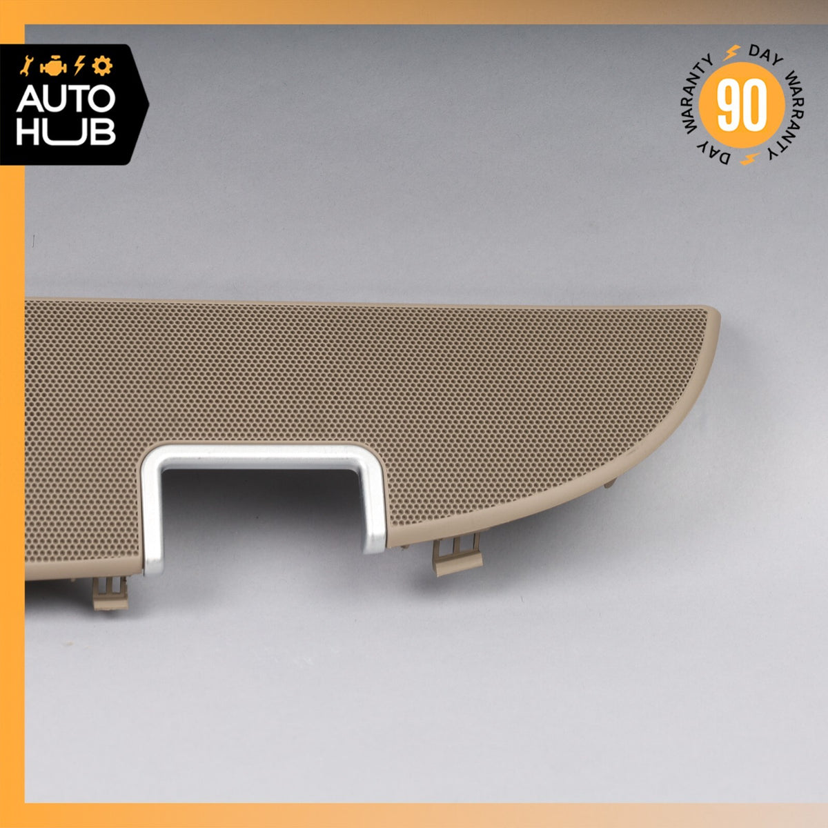03-12 Mercedes R230 SL500 SL550 Rear Deck Speaker Cover Trim w/ Buzzer OEM - photo 2