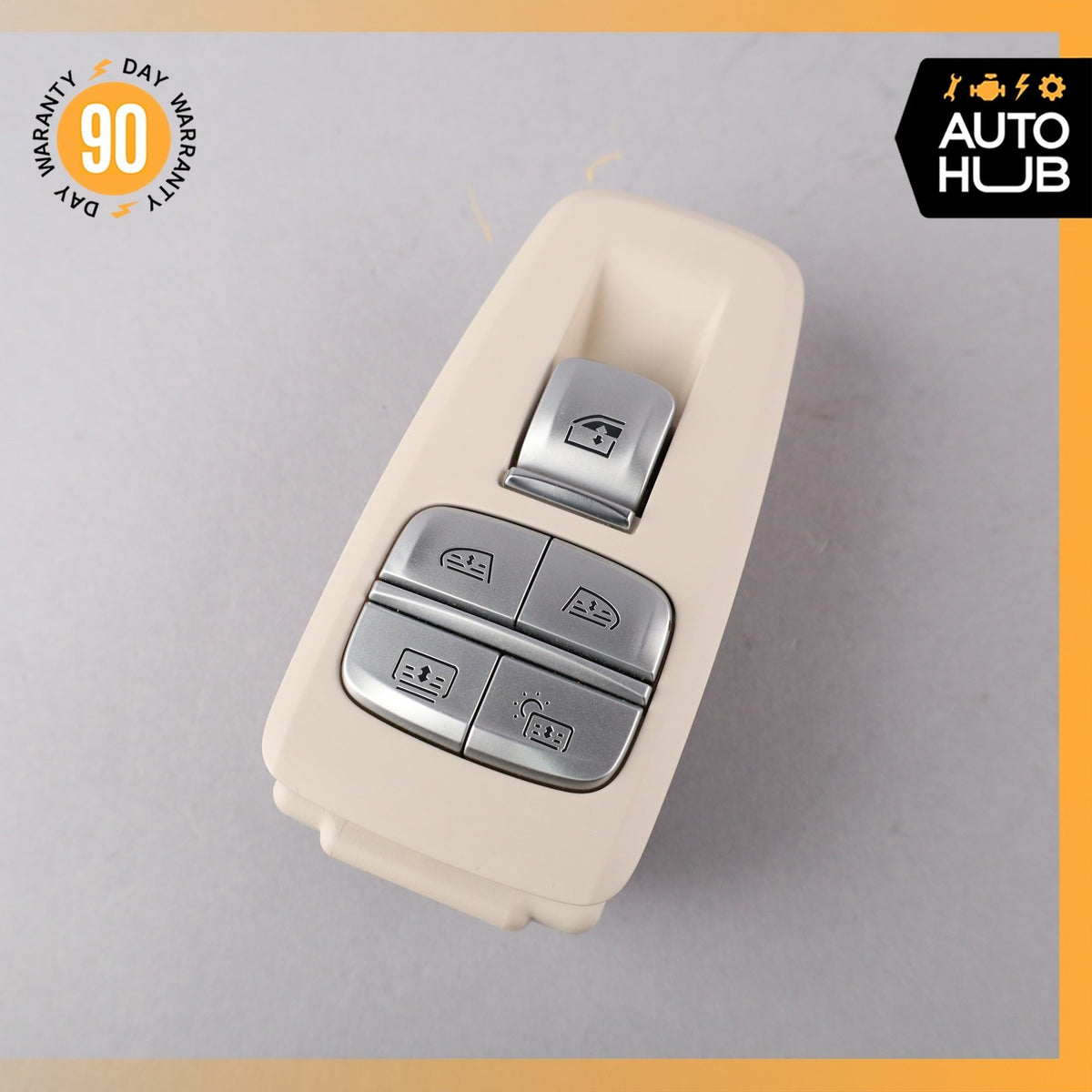 BMW G12 750Li Rear Left or Right Door Window Sunshade Control Panel Switch OEM - photo 1