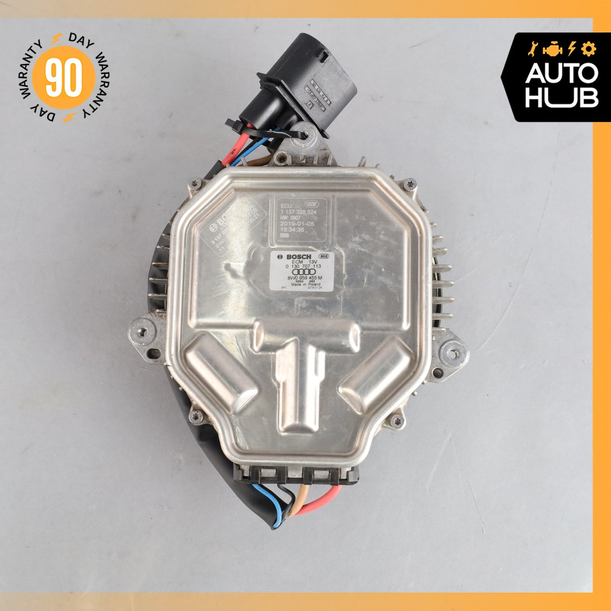 18-24 Audi B9 A5 Engine Motor Radiator Cooling Fan Motor OEM - photo 9