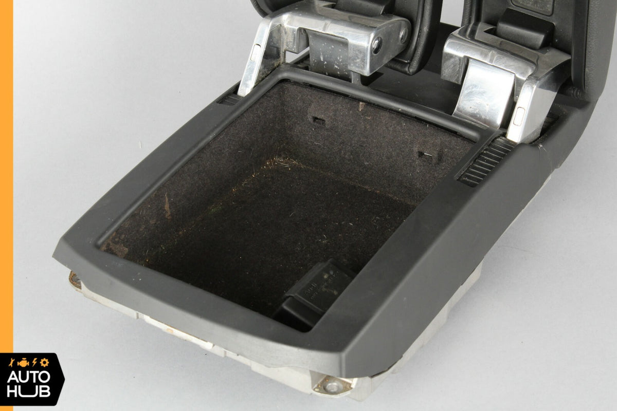 11-17 Audi D4 A8 A8L Center Console Arm Rest Armrest Storage Black OEM - photo 9