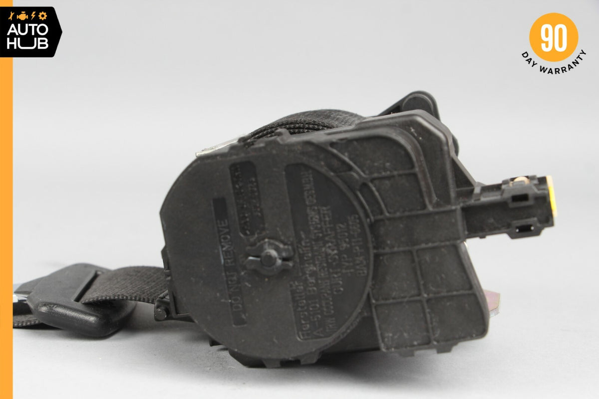 07-10 Mercede W216 CL63 CL550 CL600 Front Left Driver Side Seat Belt Black OEM - photo 4