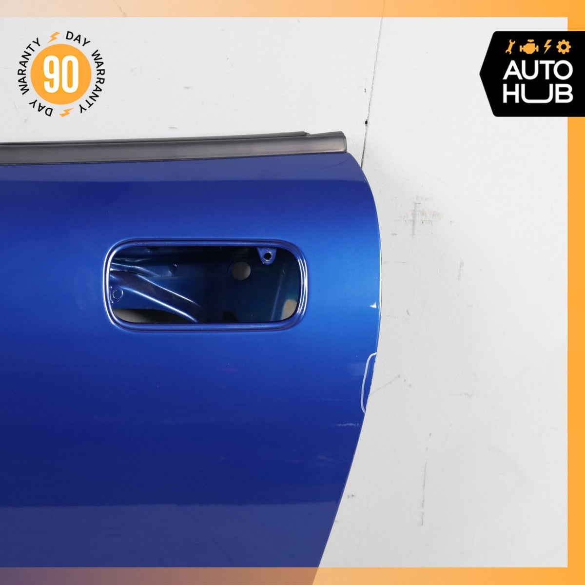 02-07 Maserati M138 Coupe 4200 GT Left Side Door Shell Frame Panel Blue OEM 67k - photo 4